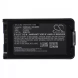Utángyártott Kenwood KNB-24L KNB-35L KNB-55L KNB-56N 3300mAh 7.4V Li-ion rádió akkumulátor - VHBW