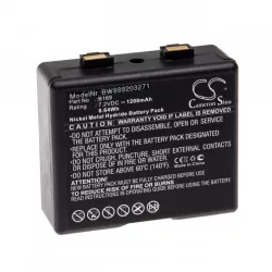   Utángyártott AEG / Bosch B169 1200mAh 7.2V NiMH rádió akkumulátor