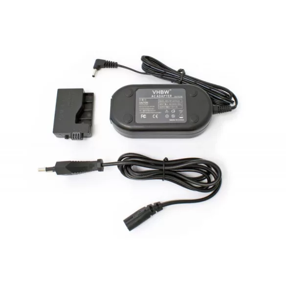 Utángyártott tápegység Canon ACK-E5 CA-PS700 DR-E5 kamera DSLR Camcorder 2m - VHBW