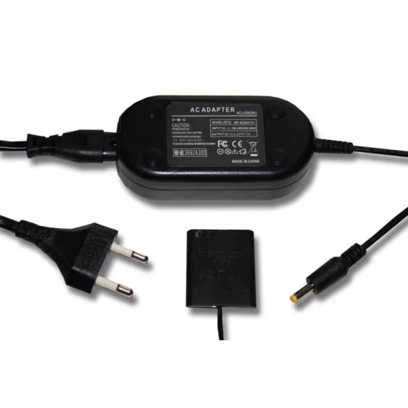 Utángyártott tápegység Sony AC-LS5 AC-LS5DK DK-1X kamera DSLR Camcorder 2m - VHBW