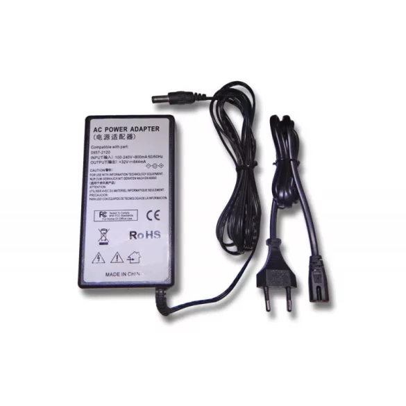 Utángyártott adapter HP 0957-2120 nyomtatókhoz 200cm - VHBW