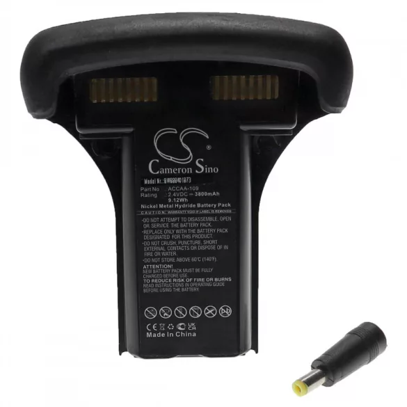 Utángyártott Trimble ACCAA-109 3800mAh 2.4V NiMH mérőeszköz akkumulátor - VHBW