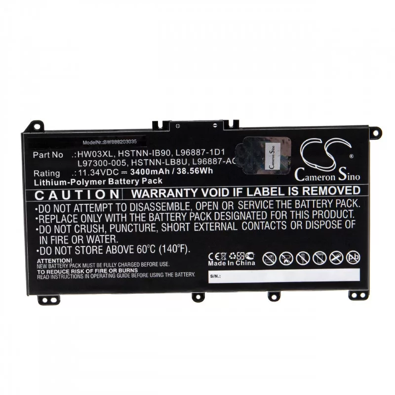 Utángyártott HP HSTNN-IB90 HSTNN-IB9O 3400mAh 11.34V Li-po laptop akkumulátor Utángyártott HP HSTNN-IB90 HSTNN-IB9O 3400mAh 11.34V Li-po laptop akkumulátor