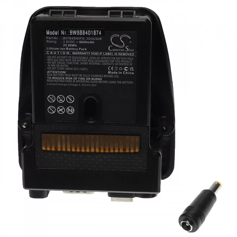 Utángyártott Trimble 39392848 B07B4SN5FD 6600mAh 3.8V Li-ion mérőeszköz akkumulátor Utángyártott Trimble 39392848 B07B4SN5FD 6600mAh 3.8V Li-ion mérőeszköz akkumulátor