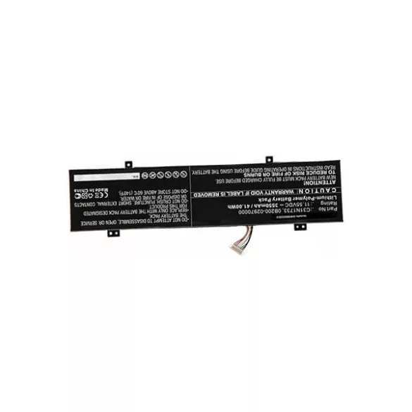 Utángyártott Asus 0B200-02970000 C31N1733 3550mAh 11.55V Li-po laptop akkumulátor - VHBW