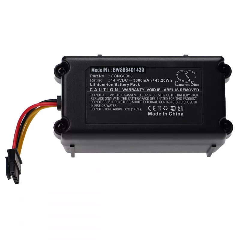 Utángyártott Cecotec Conga 1290 3000mAh robotporszívó akkumulátor