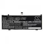 Utángyártott Lenovo 5B10S73499 5B10S73500 2850mAh 15.36V Li-po laptop akkumulátor - VHBW