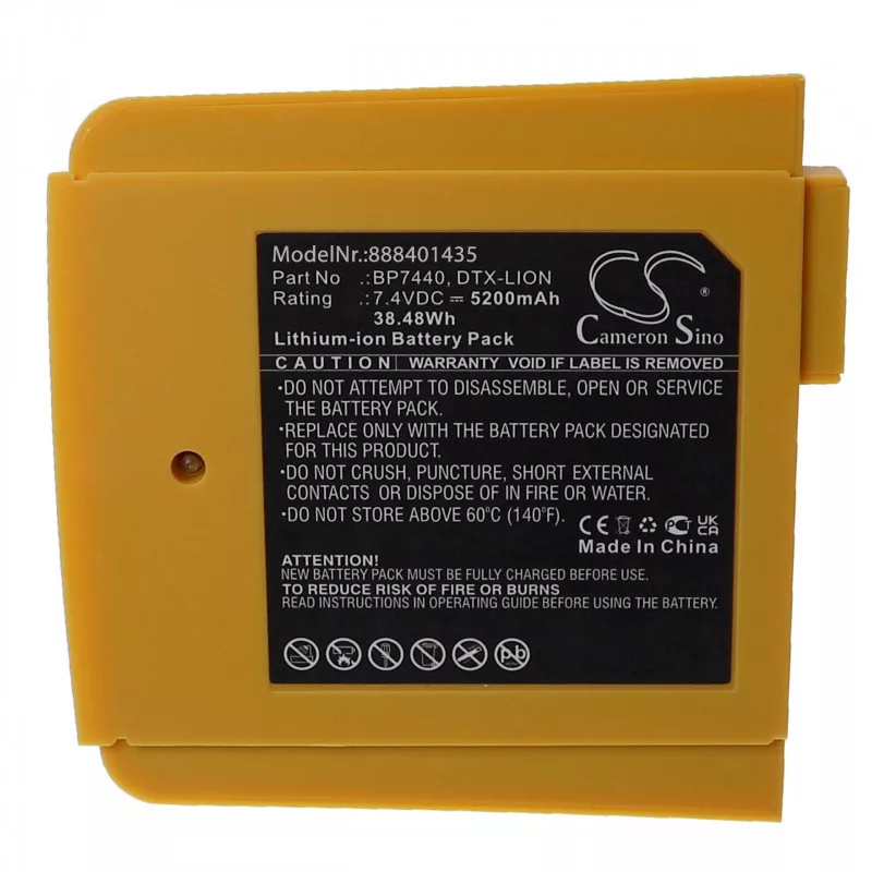 Utángyártott Fluke BP7440 DTX-LION 5200mAh 7.4V Li-ion mérőeszköz akkumulátor Utángyártott Fluke BP7440 DTX-LION 5200mAh 7.4V Li-ion mérőeszköz akkumulátor