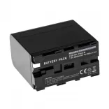 Utángyártott Sony NP-F930 NP-F950 NP-F930/B NP-F950/B 6000mAh 7.4V Li-ion kamera akkumulátor - VHBW