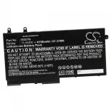 Utángyártott Dell 49HG8 H82T6 K7C4H R8D7N TNT6H 4150mAh 11.4V Li-ion laptop akkumulátor - VHBW