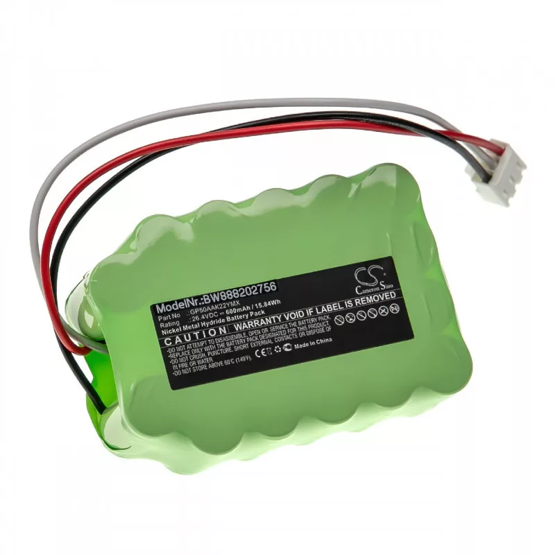 Utángyártott Manusa GP50AAK22YMX 600mAh 26.4V NiMH kapunyitó vezérlő akkumulátor