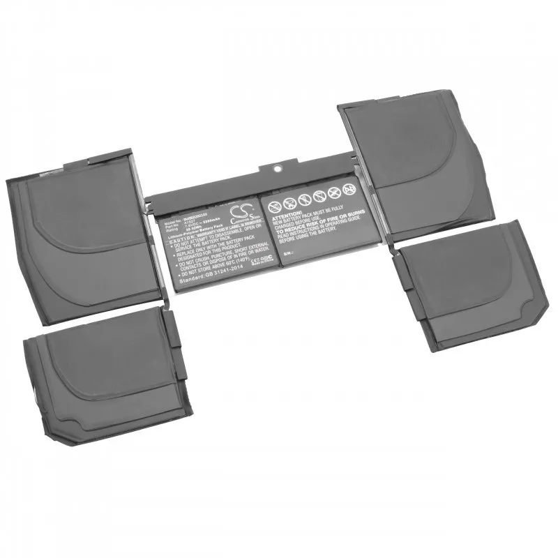   Utángyártott Apple 613-01926 661-02267 A1527 5200mAh 7.6V Li-po laptop akkumulátor