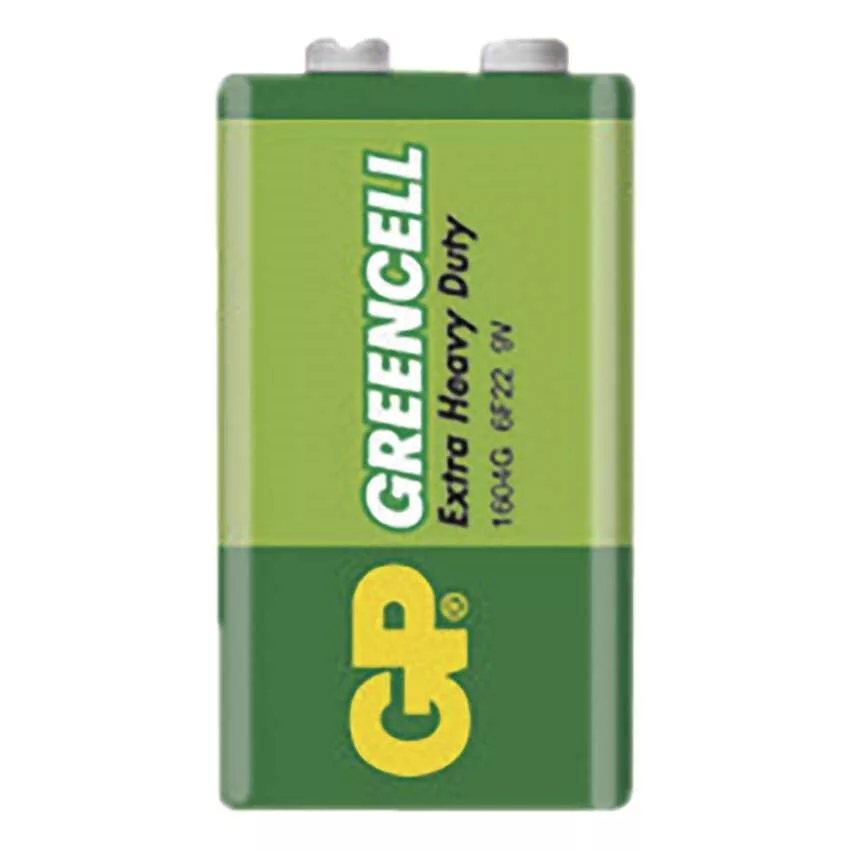 GP Greencell 1604G (9V) féltartós 