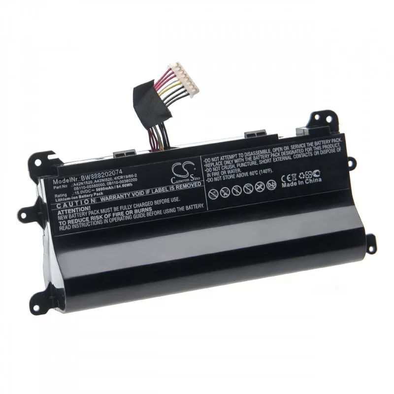 Utángyártott Asus 0B110-00380000 0B110-00380200 5600mAh 15V Li-ion laptop akkumulátor Utángyártott Asus 0B110-00380000 0B110-00380200 5600mAh 15V Li-ion laptop akkumulátor