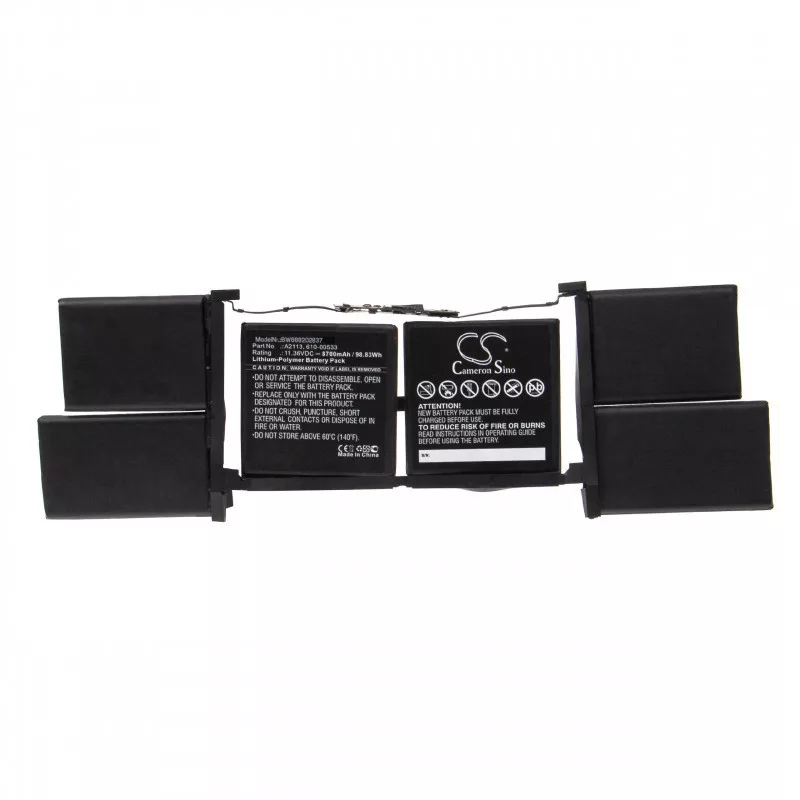 Utángyártott Apple 610-00533 A2113 8700mAh 11.36V Li-po laptop akkumulátor