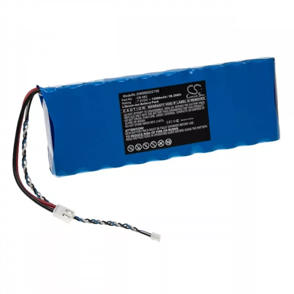 Utángyártott Promax CB-083 13000mAh 7.4V Li-ion mérőeszköz akkumulátor - VHBW