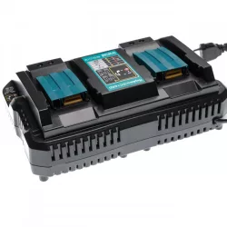   Két csatornás utángyártott akkutöltő DC18RD Makita 14.4/18V Li-ion akkukhoz
