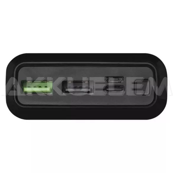 Hordozható Külső akku Alpha 20000mAh 22,5W fekete B0528B
