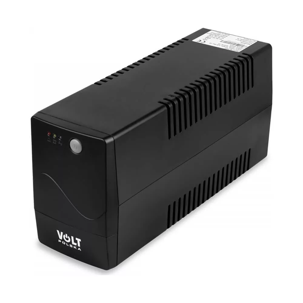 VoltPolska PicoUPS 600VA/360W szünetmentes tápegység trapéz 1x7Ah VoltPolska PicoUPS 600VA/360W szünetmentes tápegység trapéz 1x7Ah