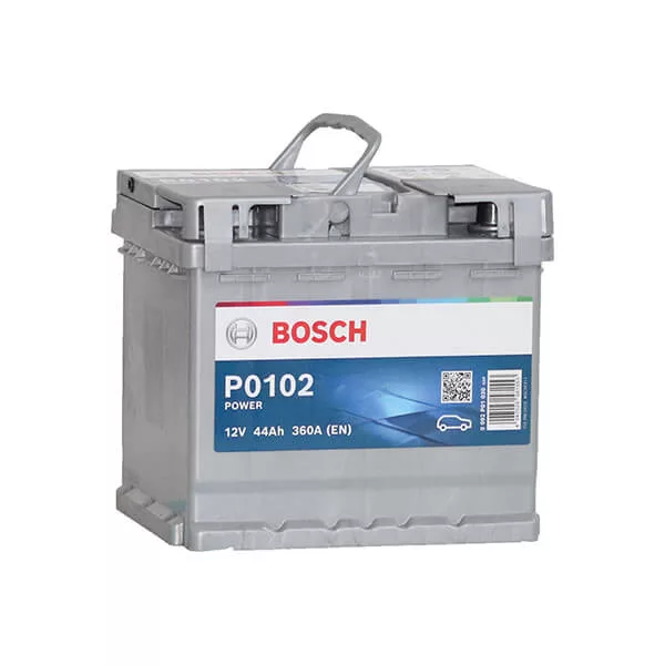 Bosch P0102 Power 12V 44Ah 360A autó akku JOBB+ Bosch P0102 Power 12V 44Ah 360A autó akku JOBB+
