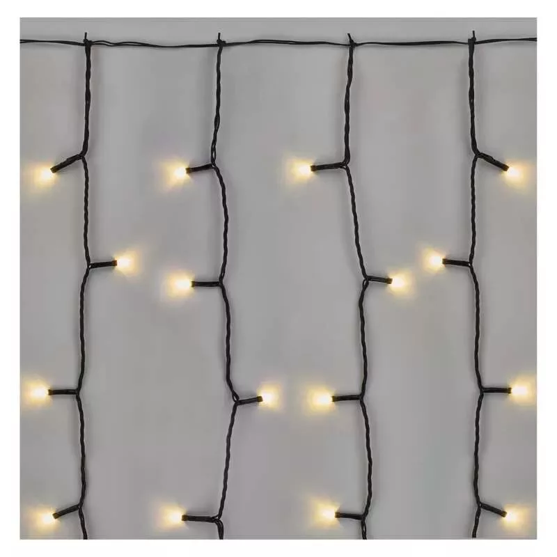 Karácsonyi fényfüzér FÜGGÖNY CNT 100LED 1m szél 2m hossz WM C IP44 D1EW01