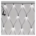 Karácsonyi fényfüzér HÁLÓ CNT 160LED fényháló 2m*1,5M hossz CW C IP44 D1DC01