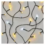 Karácsonyi fényfüzér 180LED 18m IP44 CW+WW (világít+pulzál) D4AN03