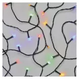 Karácsonyi fényfüzér 180LED 18m IP44 színes 8funkció D4AM09