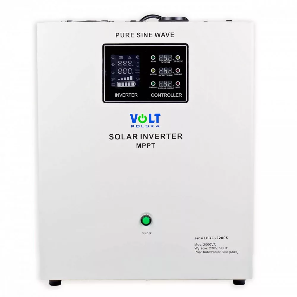 Inverter 24V sinusPro 2200S - Volt 1400/2200VA Solar