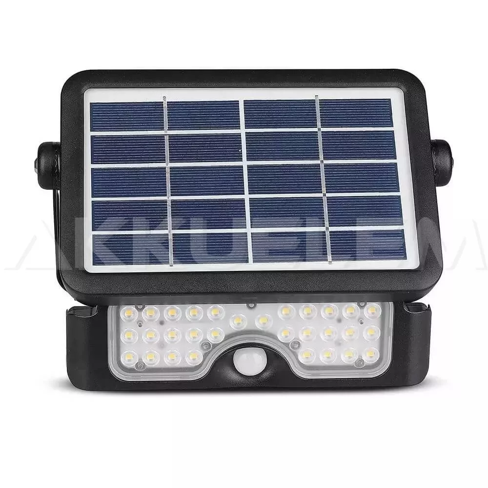 V-TAC kültéri napelemes reflektor 5W 4000K 500lm 90° 8547