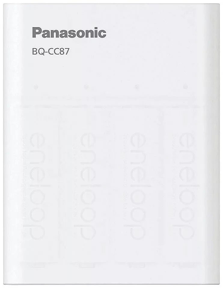 Eneloop BQ-CC87 USB  NiMH akkutöltő 2xAA 2000mAh akkuval