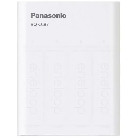 Eneloop BQ-CC87 USB  NiMH akkutöltő 2xAA 2000mAh akkuval