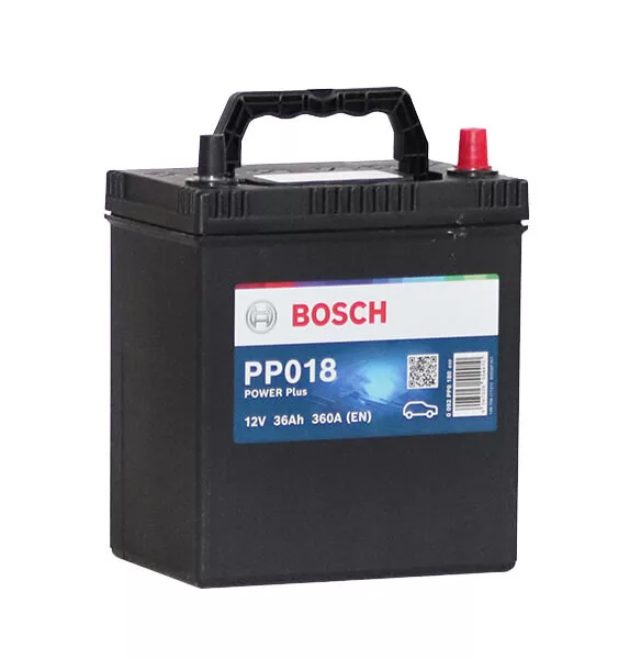 Bosch PP018 Power Plus 12V 36Ah 360A autó akku Asia JOBB+ Bosch PP018 Power Plus 12V 36Ah 360A autó akku Asia JOBB+