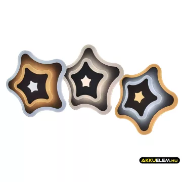  Avide Design lámpa fali Oyster Sheron mini 3 kapcsolási mód 25W 2218lm