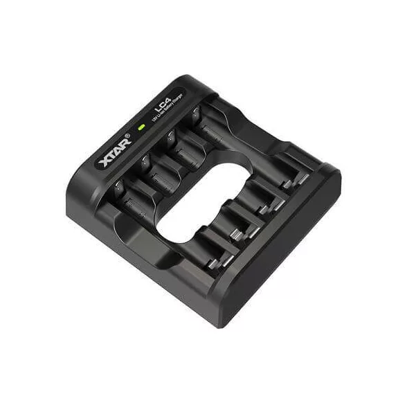XTAR LC4 akkutöltő 1,5V li-ion AA/AAA akkukhoz USB-C