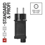 CNT Trafó adapter IP44 lánc D1ZB05 fekete