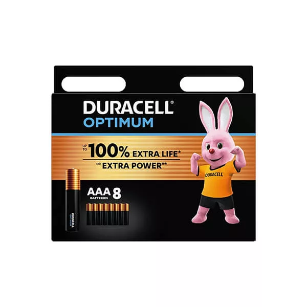 Duracell Optimum LR03 8db/Bl ár/bl alkáli elem