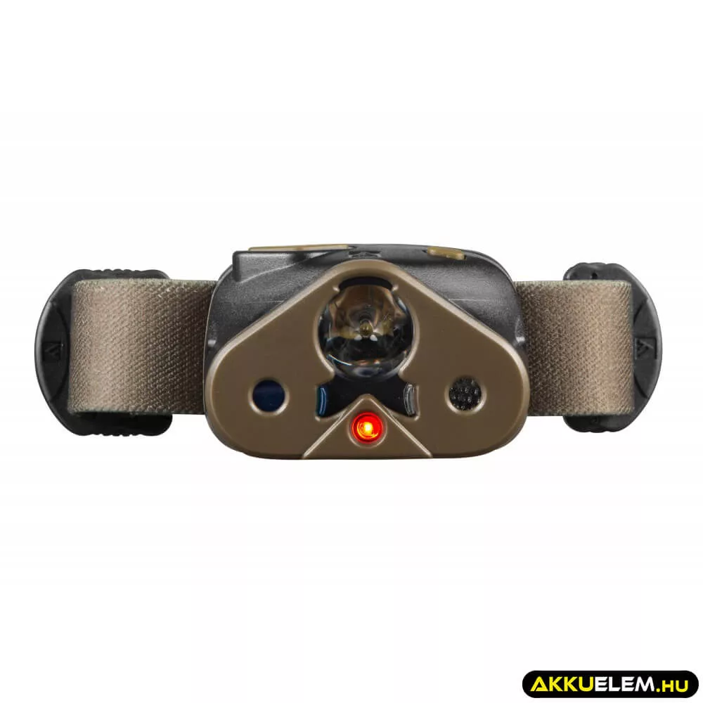 MacTronic Nomad 03 fejlámpa 3*AAA 340lum Cree XP-L LED + piros/zöld/kék