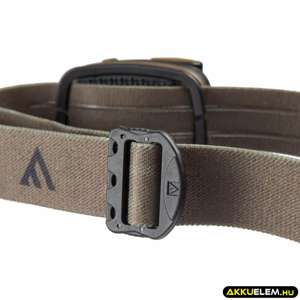 MacTronic Nomad 03 fejlámpa 3*AAA 340lum Cree XP-L LED + piros/zöld/kék