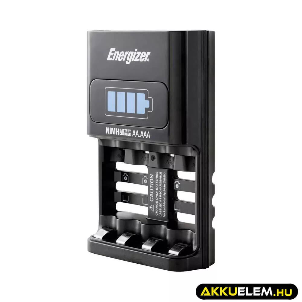 Energizer 1 órás töltő 4*2300mAh AA akkuval 1/4 akku töltésére