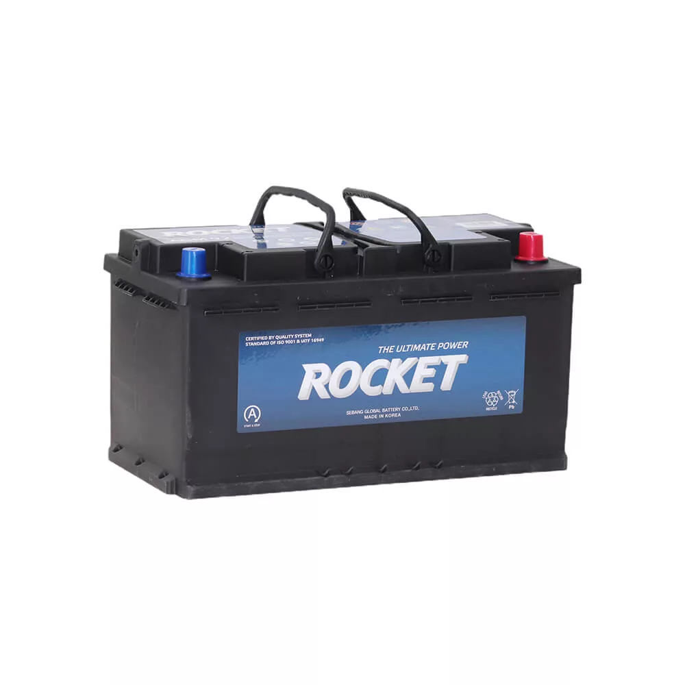Rocket AGM 80Ah 800A L4 autó akkumulátor JOBB+ Rocket AGM 80Ah 800A L4 autó akkumulátor JOBB+