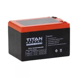   Titan Energy Cyclic AKKUMULÁTOR 12V 14Ah 6-DZM-14 - F2 csúszósarus