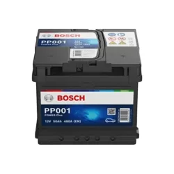   Bosch PP001 Power Plus 12V 50Ah 480A autó akkumulátor JOBB+ 
