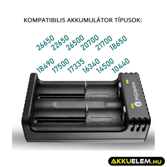 everActive LC-200 LIION akkutöltő 5V 2Ah