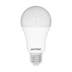 Entac E27 A65 LED Globe 15W/ 91W NW 4000K 1490lm