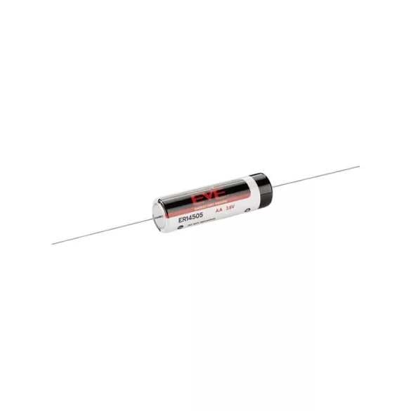 EVE Lítium elem AA 3.6V ER14505 2.4Ah axiál kivezetéssel