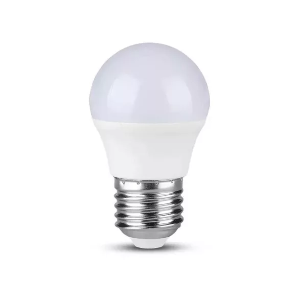 V-TAC E27 G45 Opál LED-izzó 4,5W 4000K 470lm 180° kisgömb