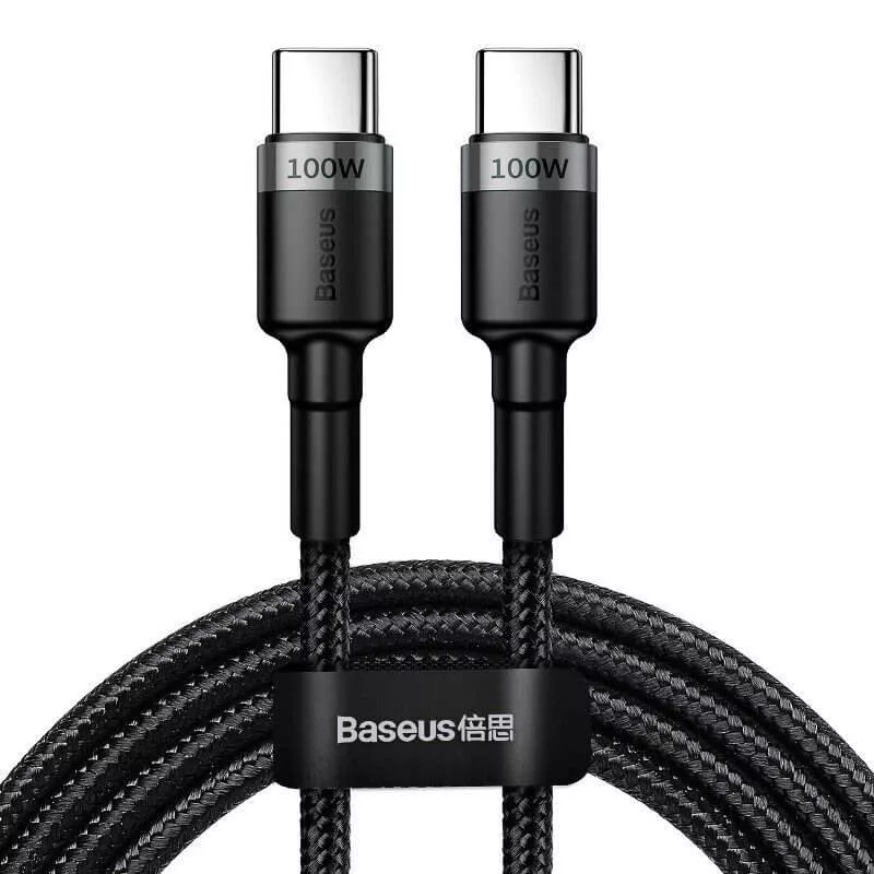   Baseus USB C - USB C PD 2.0 quick charge 3.0  200cm 5A 480Mbps-ig 100W