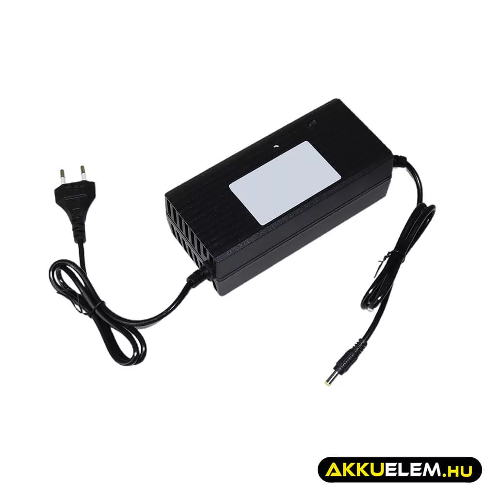 Kerékpár akkupakk töltő Li-ion 48V 2A - 2P Coax, 2 pólusú Kerékpár akkupakk töltő Li-ion 48V 2A - 2P Coax, 2 pólusú