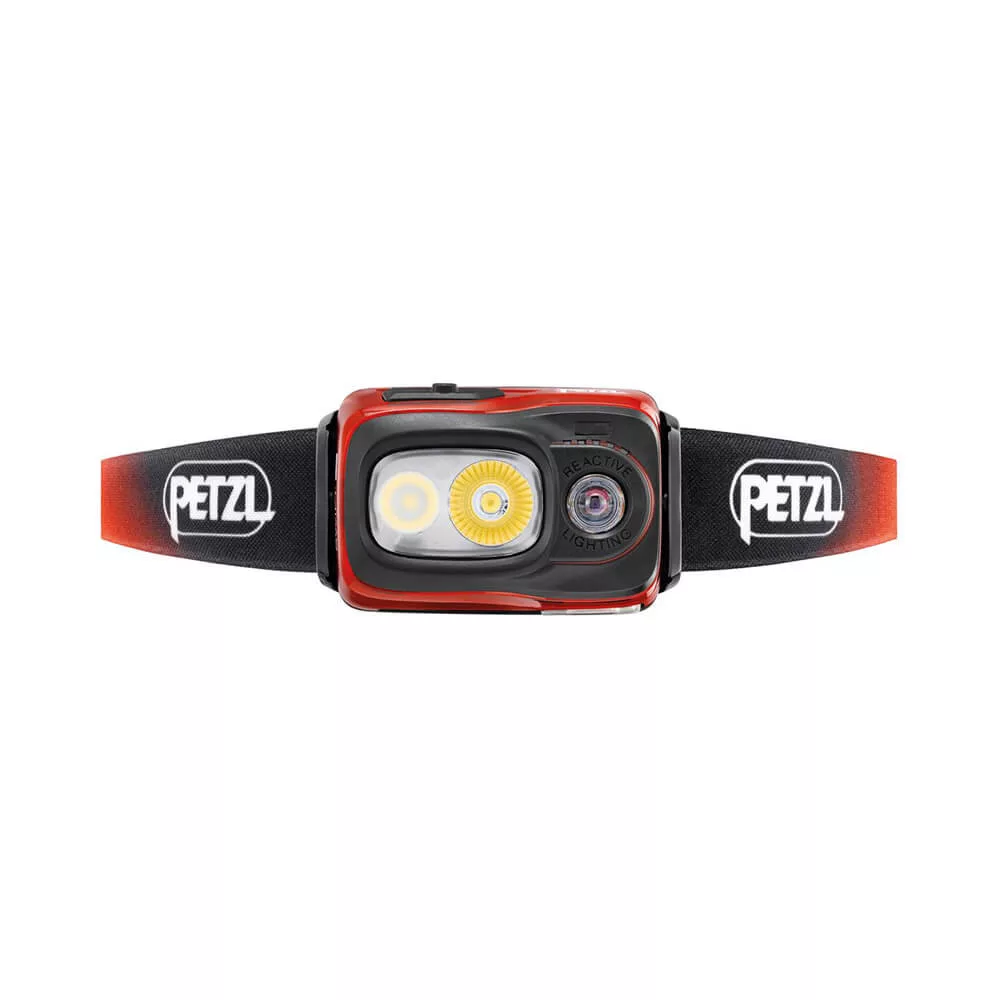 PETZL SWIFT RL narancs lámpa 1100lum tölthető 2350mAh akkuval